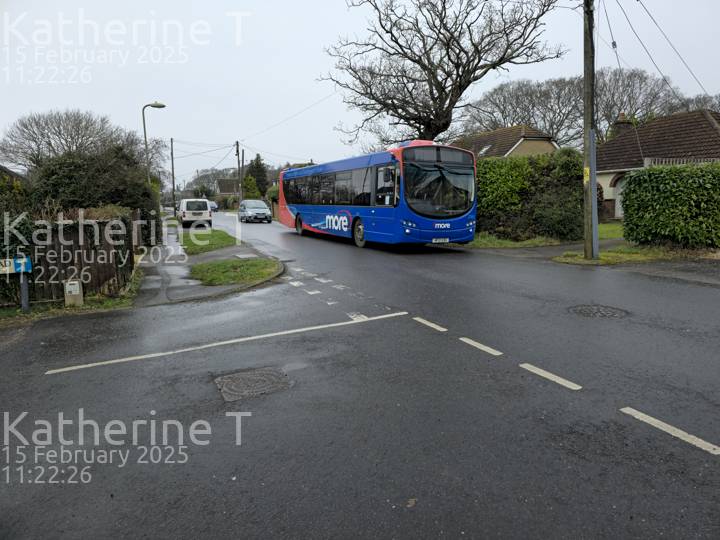 Image of MoreBus vehicle 2283. Taken by Katherine T at 11:22:26 on 2025.02.15