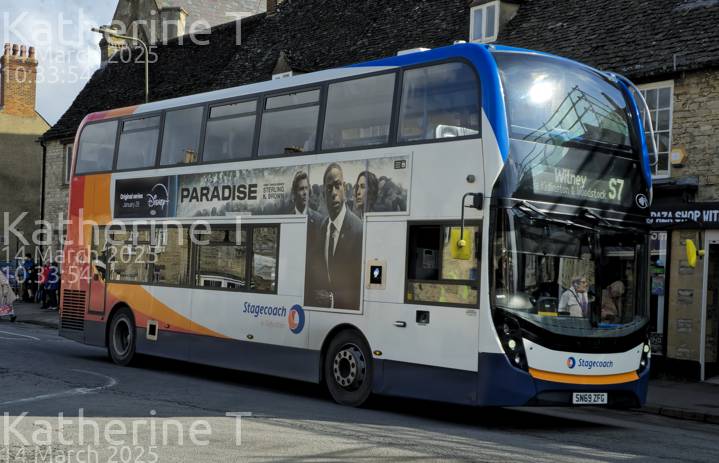 Image of Stagecoach Oxfordshire vehicle 11248. Taken by Katherine T at 10:33:54 on 2025.03.14