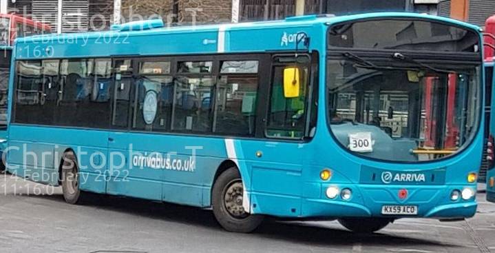 Image of Arriva Beds & Bucks vehicle 3641. Taken by Katherine T at 11:16:00 on 2022.02.14