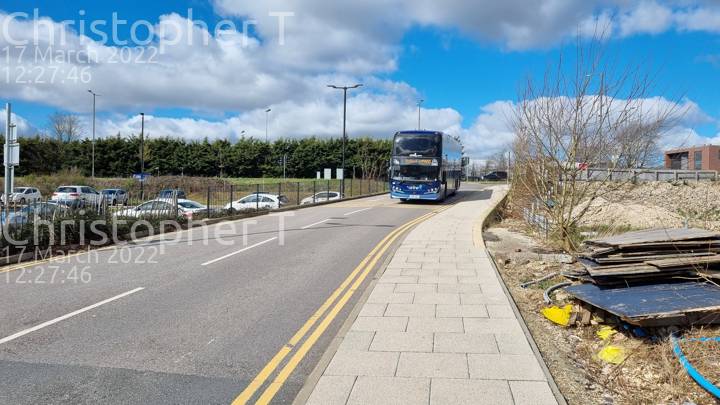 Image of Oxford Bus Company vehicle 68. Taken by Katherine T at 12:27:46 on 2022.03.17
