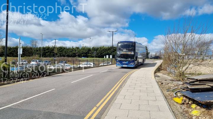 Image of Oxford Bus Company vehicle 68. Taken by Katherine T at 12:27:47 on 2022.03.17