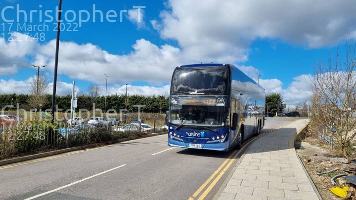 Image of Oxford Bus Company vehicle 68. Taken by Katherine T at 12:27:48 on 2022.03.17