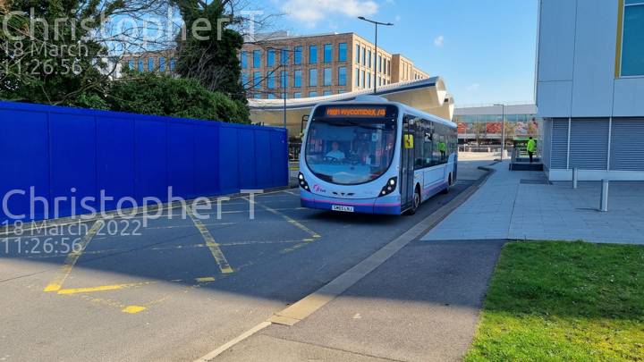 Image of First Berkshire & The Thames Valley vehicle 63314. Taken by Katherine T at 11:26:56 on 2022.03.18