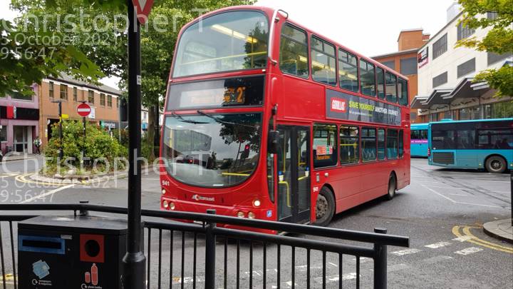 Image of Carousel Buses vehicle 941. Taken by Katherine T at 09:56:47 on 2021.10.05