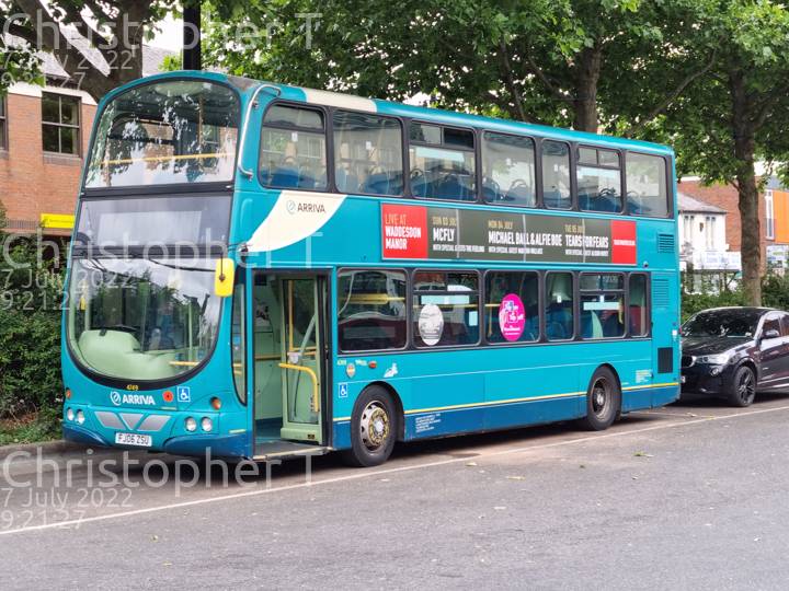 Image of Arriva Beds & Bucks vehicle 4749. Taken by Katherine T at 09:21:27 on 2022.07.07