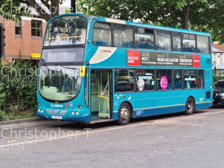 Image of Arriva Beds & Bucks vehicle 4749. Taken by Katherine T at 09:21:29 on 2022.07.07