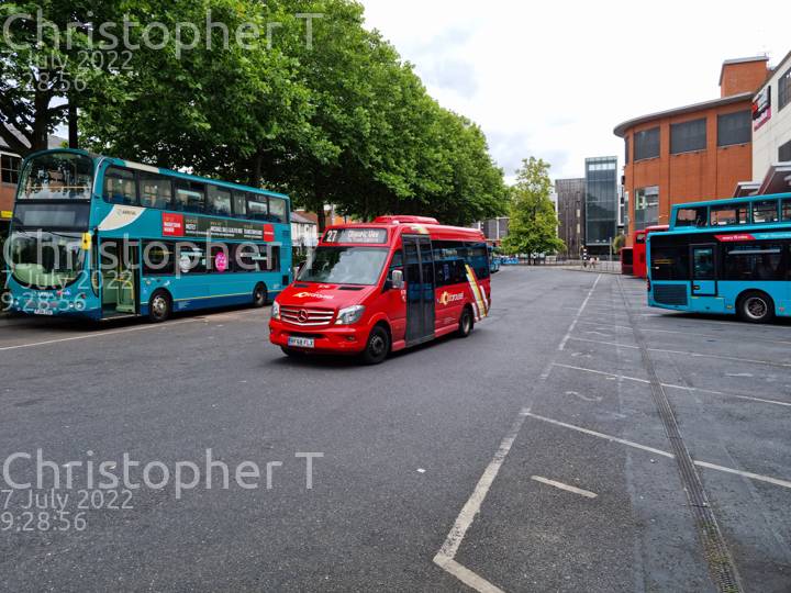 Image of Carousel Buses vehicle 978. Taken by Katherine T at 09:28:56 on 2022.07.07
