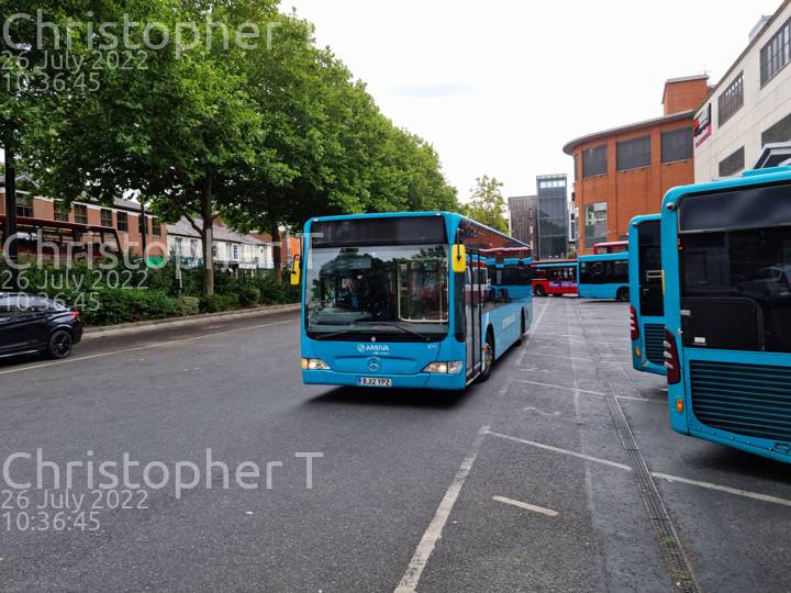 Image of Arriva Beds & Bucks vehicle 3014. Taken by Katherine T at 10:36:45 on 2022.07.26