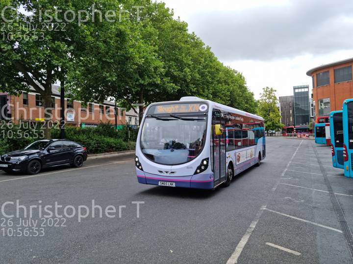 Image of First Berkshire & The Thames Valley vehicle 63315. Taken by Katherine T at 10:56:53 on 2022.07.26