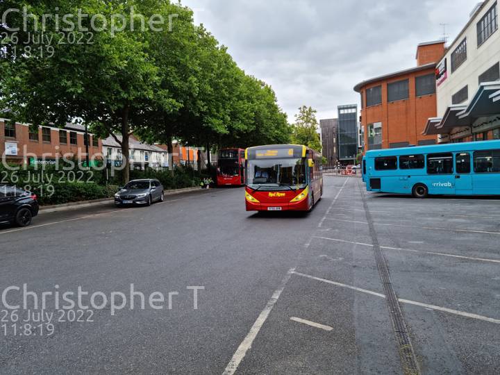 Image of Red Rose Travel vehicle 50533. Taken by Katherine T at 11:08:19 on 2022.07.26