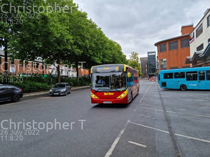 Image of Red Rose Travel vehicle 50533. Taken by Katherine T at 11:08:20 on 2022.07.26