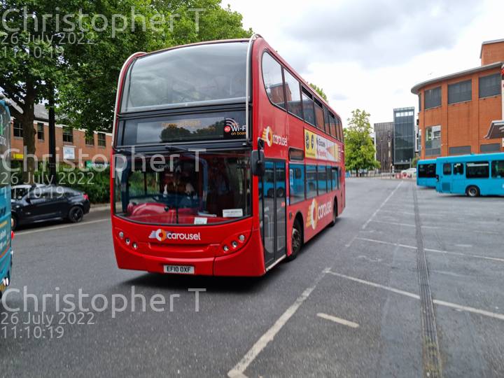 Image of Carousel Buses vehicle 216. Taken by Katherine T at 11:10:19 on 2022.07.26