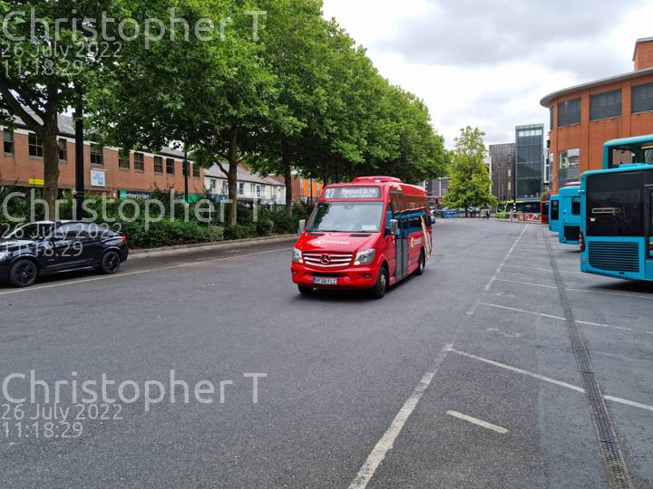 Image of Carousel Buses vehicle 977. Taken by Katherine T at 11:18:29 on 2022.07.26