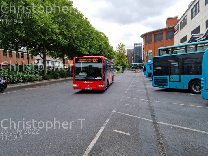 Image of Carousel Buses vehicle 877. Taken by Katherine T at 11:19:04 on 2022.07.26
