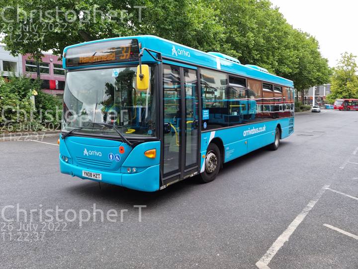 Image of Arriva Beds & Bucks vehicle 3506. Taken by Katherine T at 11:22:37 on 2022.07.26
