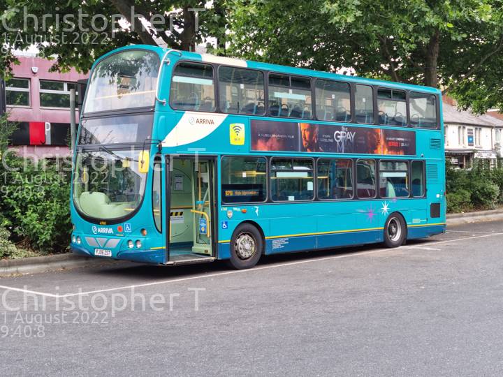 Image of Arriva Beds & Bucks vehicle 4748. Taken by Katherine T at 09:40:08 on 2022.08.01