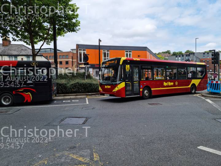 Image of Red Rose Travel vehicle 50523. Taken by Katherine T at 09:54:57 on 2022.08.01