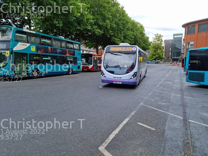 Image of First Berkshire & The Thames Valley vehicle 63314. Taken by Katherine T at 09:57:27 on 2022.08.01