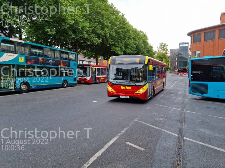 Image of Red Rose Travel vehicle 50523. Taken by Katherine T at 10:00:36 on 2022.08.01