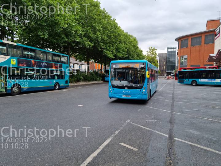 Image of Arriva Beds & Bucks vehicle 3813. Taken by Katherine T at 10:10:28 on 2022.08.01