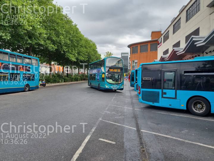 Image of Arriva Beds & Bucks vehicle 4749. Taken by Katherine T at 10:36:26 on 2022.08.01