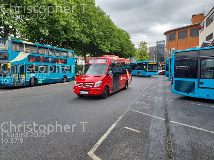 Image of Carousel Buses vehicle 978. Taken by Katherine T at 10:37:09 on 2022.08.01