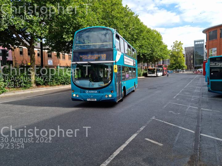 Image of Arriva Beds & Bucks vehicle 4212. Taken by Katherine T at 09:23:54 on 2022.08.30