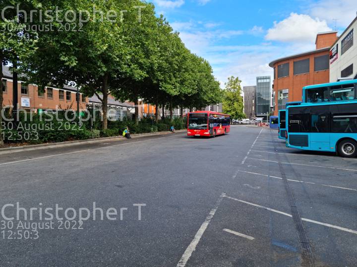 Image of Carousel Buses vehicle 879. Taken by Katherine T at 12:50:03 on 2022.08.30