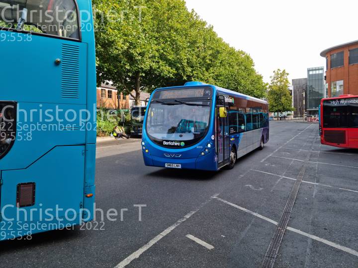 Image of First Berkshire & The Thames Valley vehicle 63313. Taken by Katherine T at 09:55:08 on 2022.09.22
