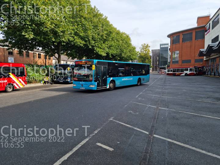Image of Arriva Beds & Bucks vehicle 3015. Taken by Katherine T at 10:06:55 on 2022.09.22