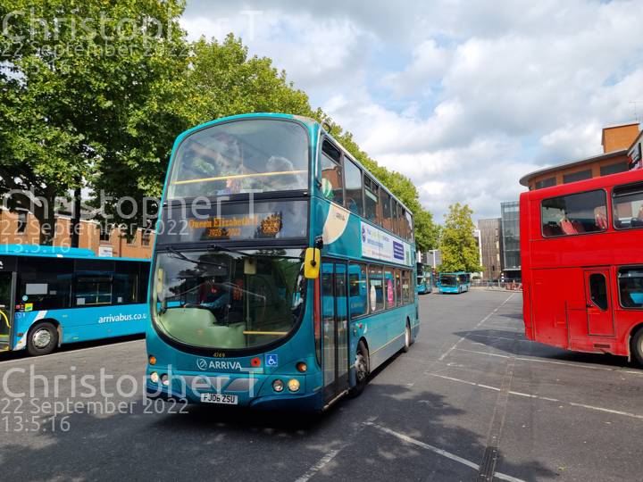 Image of Arriva Beds & Bucks vehicle 4749. Taken by Katherine T at 13:05:16 on 2022.09.22