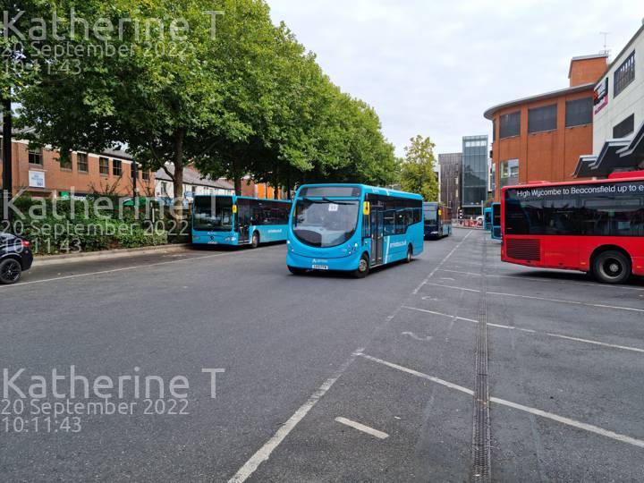 Image of Arriva Beds & Bucks vehicle 2328. Taken by Katherine T at 10:11:43 on 2022.09.20
