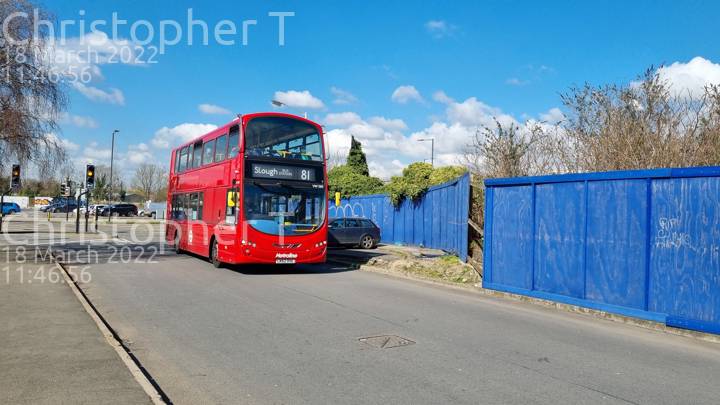 Image of Metroline London vehicle VW1383. Taken by Katherine T at 11:46:56 on 2022.03.18