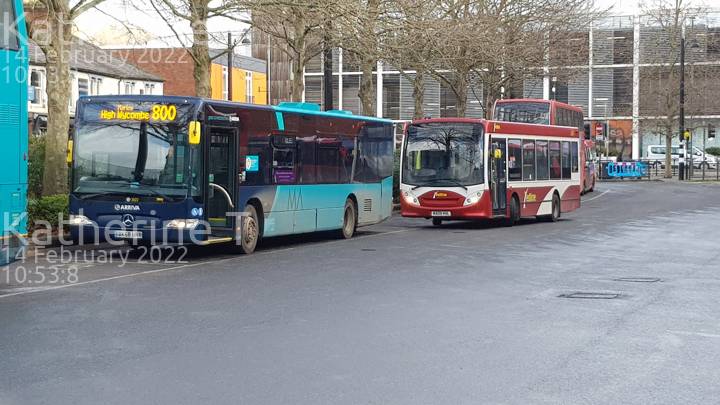 Image of Arriva Beds & Bucks vehicle 3923. Taken by Katherine T at 10:53:08 on 2022.02.14