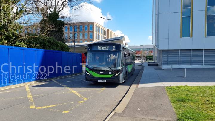 Image of Thames Valley Buses vehicle 667. Taken by Katherine T at 11:51:03 on 2022.03.18