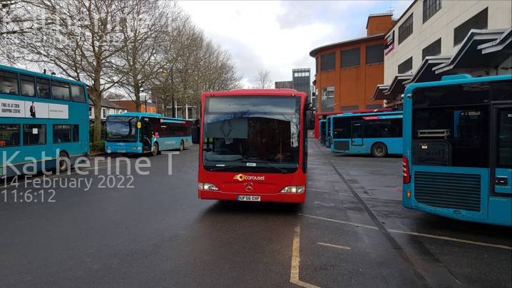 Image of Carousel Buses vehicle 856. Taken by Katherine T at 11:06:12 on 2022.02.14