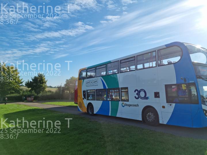 Image of Stagecoach South vehicle 19081. Taken by Katherine T at 08:36:07 on 2022.09.25