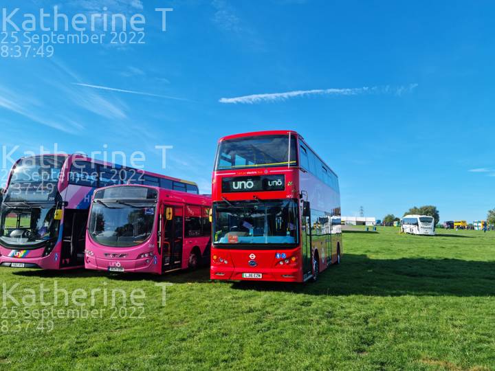 Image of Uno Buses vehicle BYD1472. Taken by Katherine T at 08:37:49 on 2022.09.25