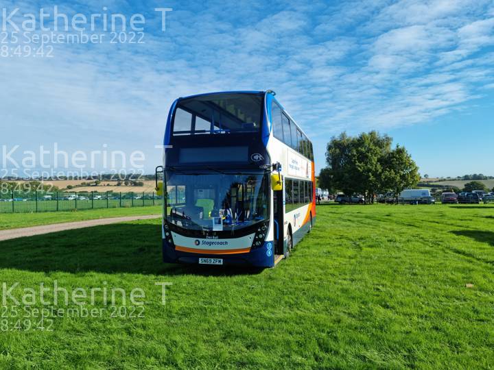 Image of Stagecoach West vehicle 11253. Taken by Katherine T at 08:49:42 on 2022.09.25