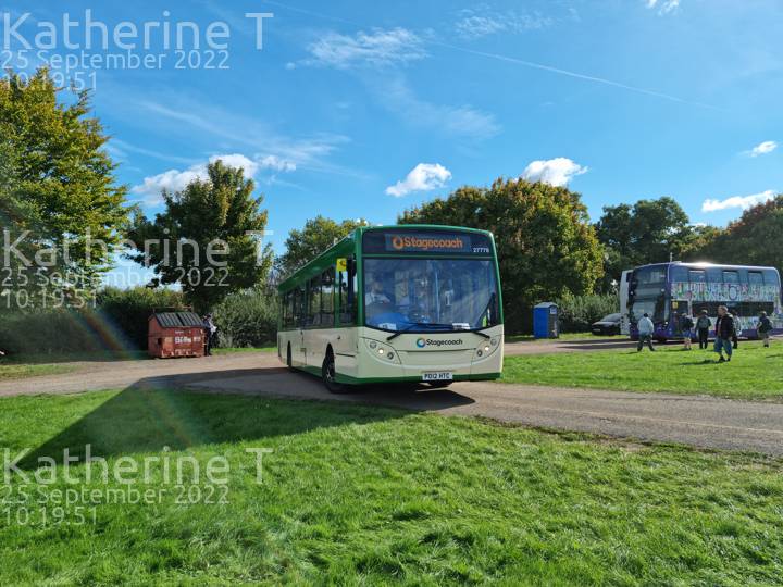 Image of Stagecoach West vehicle 27778. Taken by Katherine T at 10:19:51 on 2022.09.25