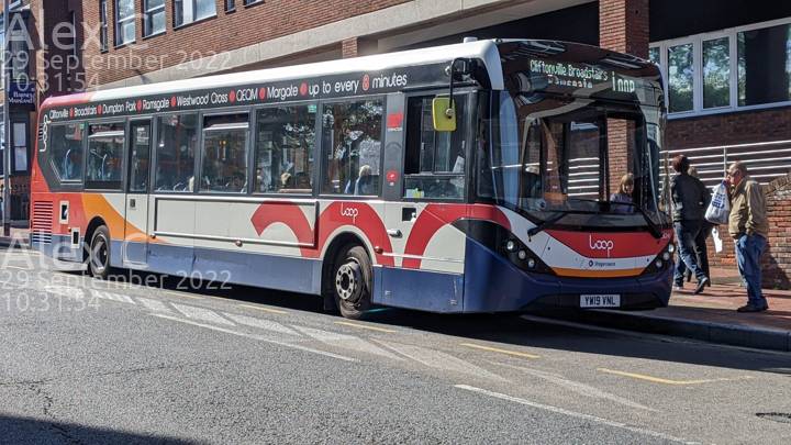Image of Stagecoach South East vehicle 26241. Taken by Alex C at 10:31:54 on 2022.09.29