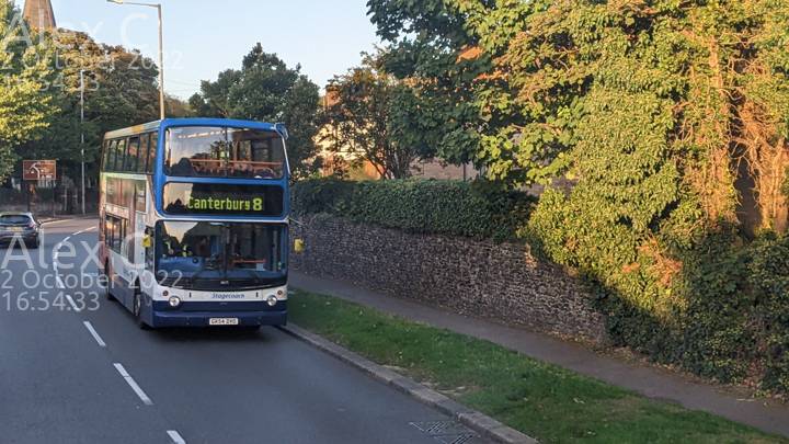 Image of Stagecoach South East vehicle 18171. Taken by Alex C at 16:54:33 on 2022.10.02