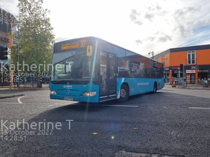 Image of Arriva Beds & Bucks vehicle 3014. Taken by Katherine T at 14:28:51 on 2022.10.15