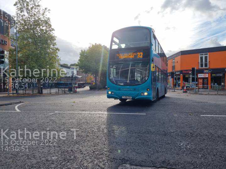 Image of Arriva Beds & Bucks vehicle 4210. Taken by Katherine T at 14:30:51 on 2022.10.15