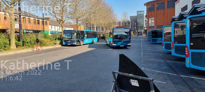 Image of Arriva Beds & Bucks vehicle 3920. Taken by Katherine T at 11:06:42 on 2022.03.08