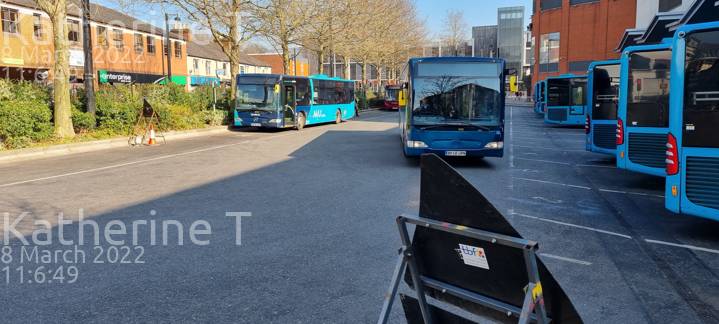 Image of Arriva Beds & Bucks vehicle 3920. Taken by Katherine T at 11:06:49 on 2022.03.08