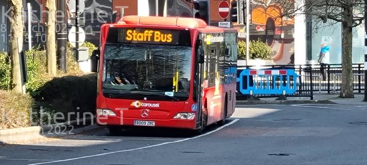 Image of Carousel Buses vehicle 876. Taken by Katherine T at 11:28:10 on 2022.03.08