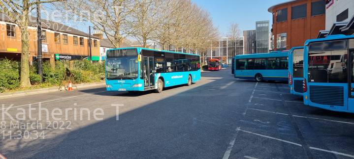 Image of Arriva Beds & Bucks vehicle 3014. Taken by Katherine T at 11:30:34 on 2022.03.08