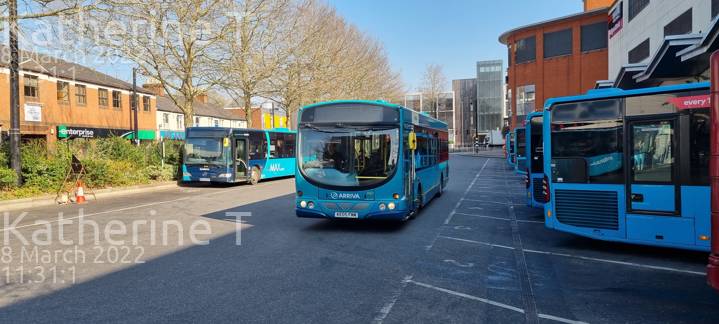 Image of Arriva Beds & Bucks vehicle 3927. Taken by Katherine T at 11:31:01 on 2022.03.08