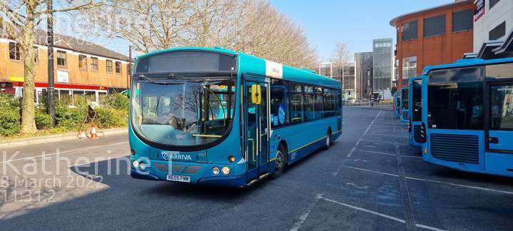 Image of Arriva Beds & Bucks vehicle 3927. Taken by Katherine T at 11:31:02 on 2022.03.08